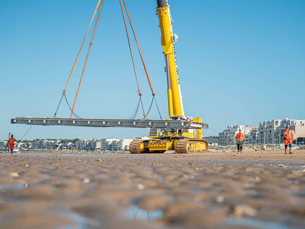 pose passerelle