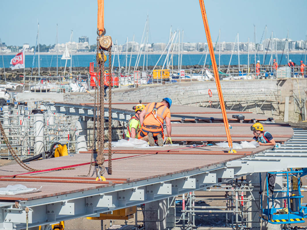 pose passerelle
