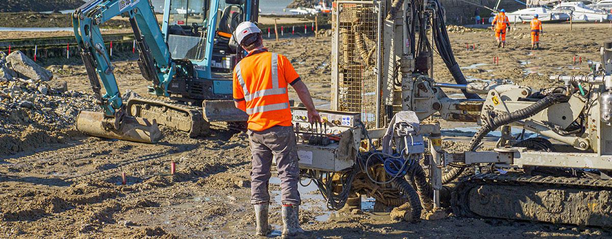 Les travaux pour la reconstruction de la passerelle du vieux môle sont lancés