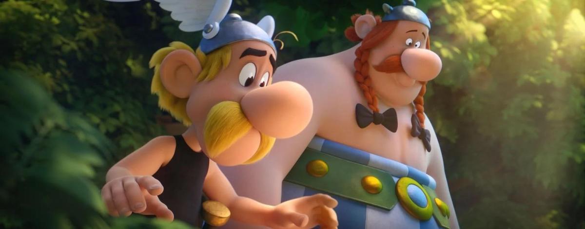 illustration Toutes toiles dehors ! Astérix le secret de la potion magique