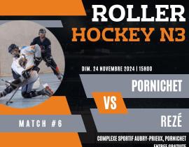 illustration Roller hockey : match Nationale 3