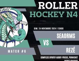 illustration Roller hockey : match Nationale 4