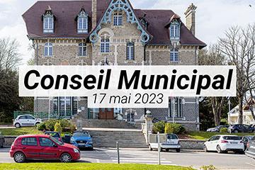Conseil municipal du 17 mai 2023